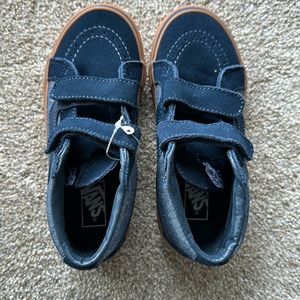 Vans SK8-mid Reissue V, suede/chambray, new in box kids shoes